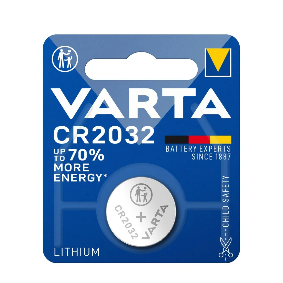 Knopfzelle VARTA Lithium CR2032