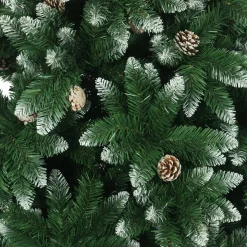 Künstlicher Weihnachtsbaum mit Schnee 150 cm