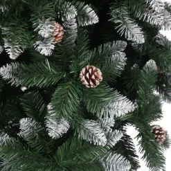 Künstlicher Weihnachtsbaum mit Schnee 180 cm