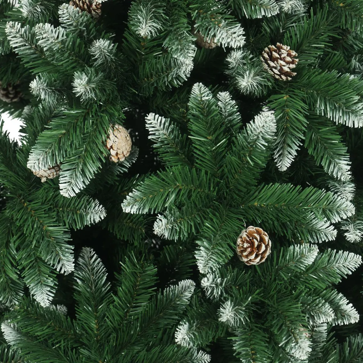 Künstlicher Weihnachtsbaum mit Schnee 180 cm