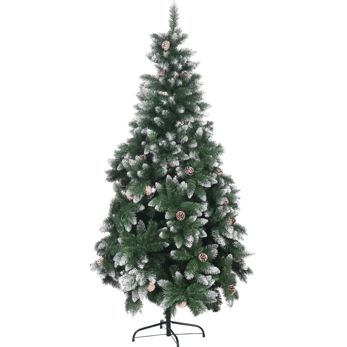 Künstlicher Weihnachtsbaum mit Schnee 180 cm
