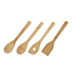 Kochbesteck Bambus Set 4-teilig