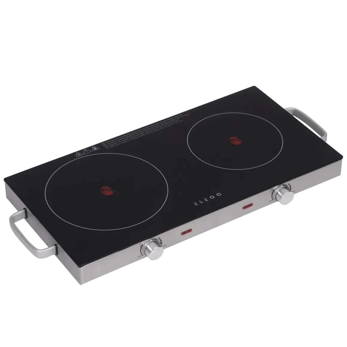 Kochplatte infrarot 2er Kochfeld 2800W
