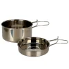 Kochtopf Edelstahl 2er Set