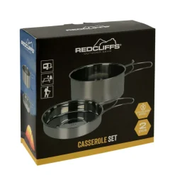 Kochtopf Edelstahl 2er Set
