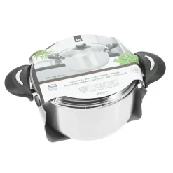 Kochtopf Edelstahl mit Deckel 2.7L