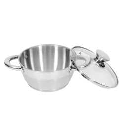 Kochtopf Edelstahl Set 6-teilig