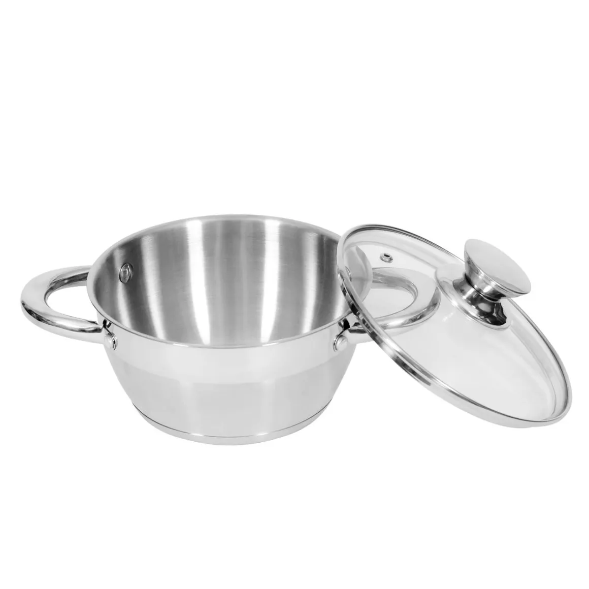 Kochtopf Edelstahl Set 6-teilig