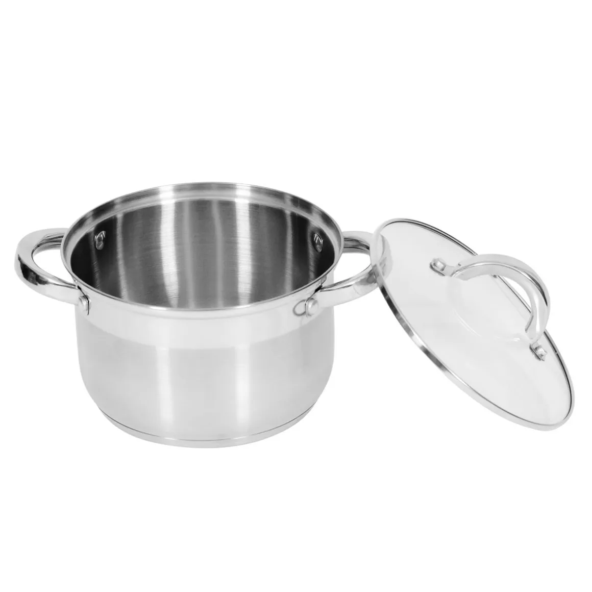 Kochtopf Edelstahl Set 15-teilig