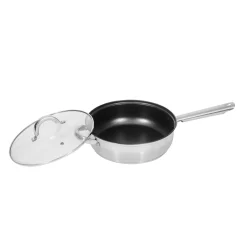 Kochtopf Edelstahl Set 15-teilig