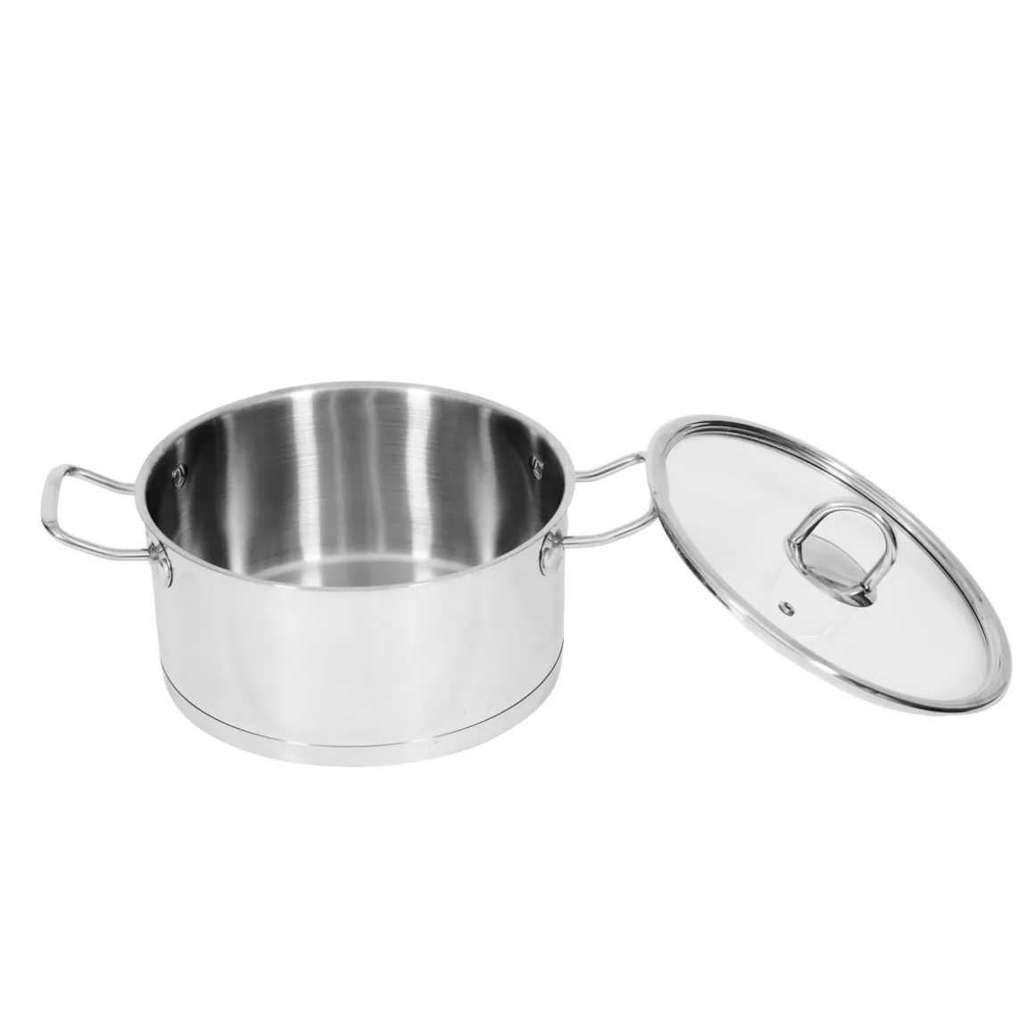 Kochtopf Edelstahl Set 7-teilig