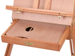 Kofferstaffelei Holz 145 - 183 cm