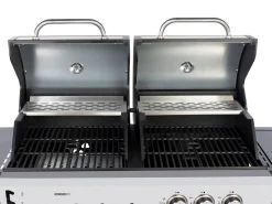 Kombigrill Gas 2+1 Brenner und Holzkohle