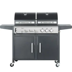 Kombigrill Gas 2+1 Brenner und Holzkohle