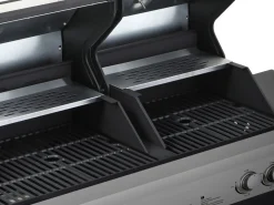 Kombigrill Gas 2+1 Brenner und Holzkohle