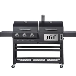 Kombigrill Gas und Holzkohle