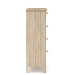 Kommode ALDO 4 Schubladen 34 x 78 cm natur