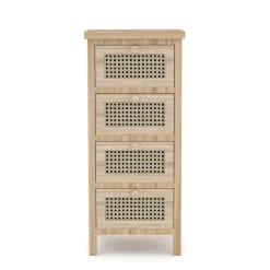 Kommode ALDO 4 Schubladen 34 x 78 cm natur