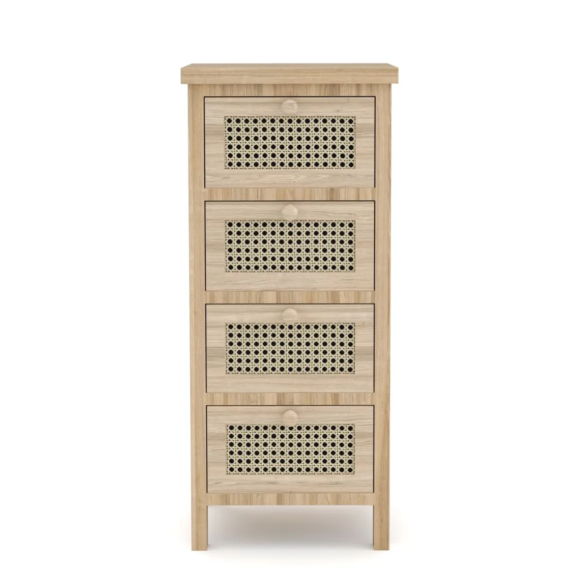 Kommode ALDO 4 Schubladen 34 x 78 cm natur