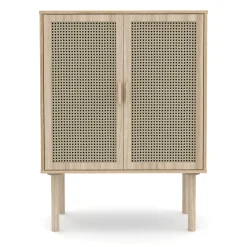 Kommode ALDO 80 x 110 cm hellbraun