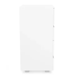 Kommode AVILA 4 Schubladen 50 x 80 cm Hochglanz weiss