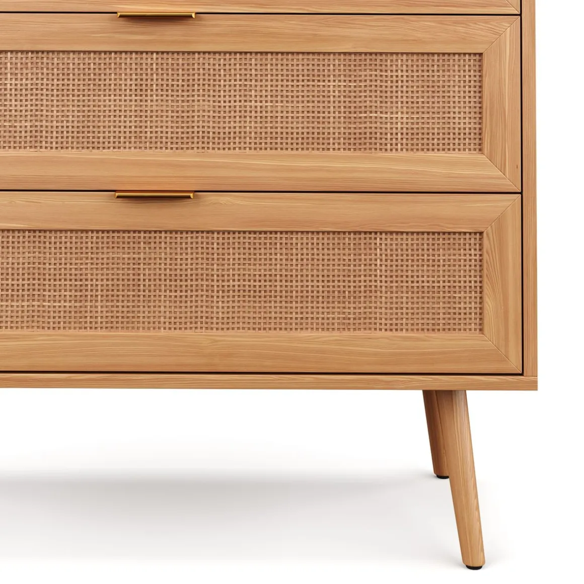 Kommode Holz ARNO 4 Schubladen 80 x 97 cm
