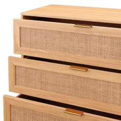 Kommode Holz ARNO 4 Schubladen 80 x 97 cm