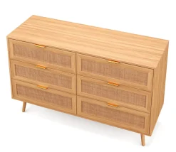 Kommode Holz ARNO 6 Schubladen 120 x 76 cm