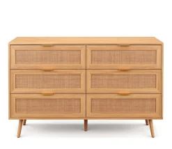Kommode Holz ARNO 6 Schubladen 120 x 76 cm