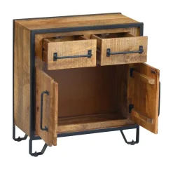 Kommode Holz Vintage BASTIAN 65 x 70 cm