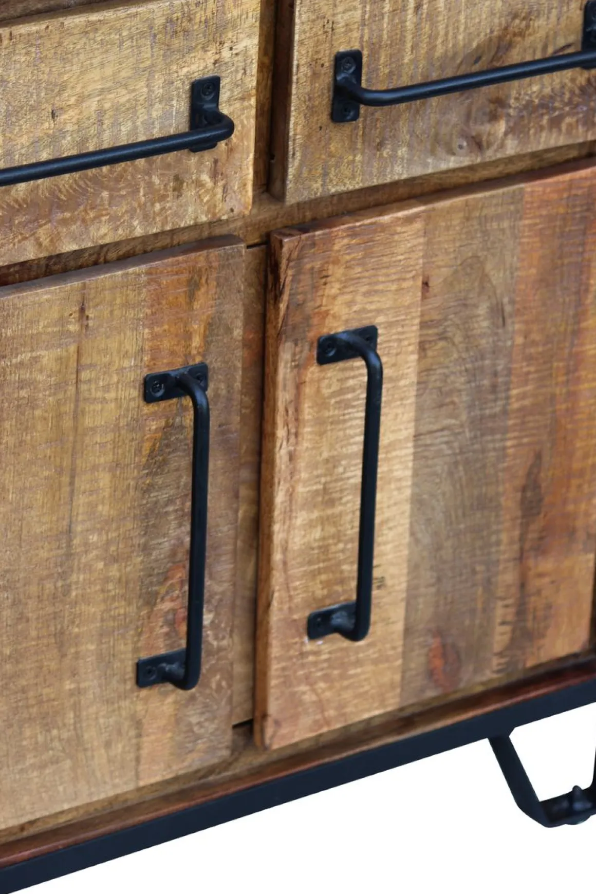 Kommode Holz Vintage BASTIAN 65 x 70 cm