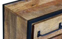 Kommode Holz Vintage BASTIAN 65 x 70 cm