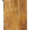 Kommode Holz Vintage FABRIZIO auf Rollen 70 x 75 cm