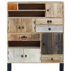 Kommode Holz Vintage REMI 100 x 130 cm