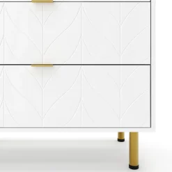 Kommode MARGO 80 x 85 cm weiss