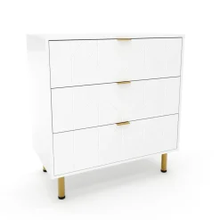 Kommode MARGO 80 x 85 cm weiss