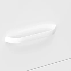 Kommode Metall KLAUS 3 Schubladen 42 x 101 cm weiss