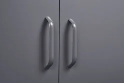 Kommode Metall KLAUS 80 x 101 cm anthrazit
