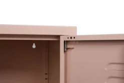 Kommode Metall KLAUS 80 x 101 cm taupe