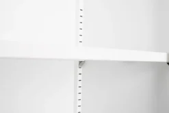 Kommode Metall KLAUS 80 x 101 cm weiss