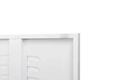 Kommode Metall KLAUS 80 x 101 cm weiss