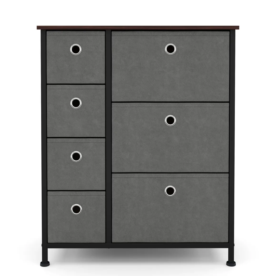Kommode MIKA 60 x 72 cm anthrazit