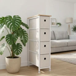 Kommode MIKA 19 x 72 cm beige