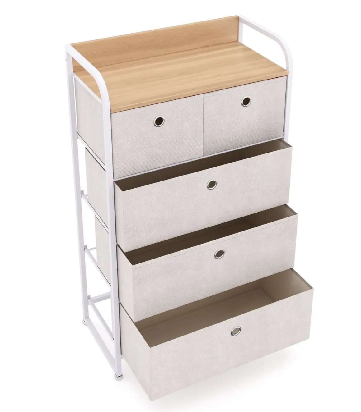 Kommode MIKA 58 x 99 cm beige