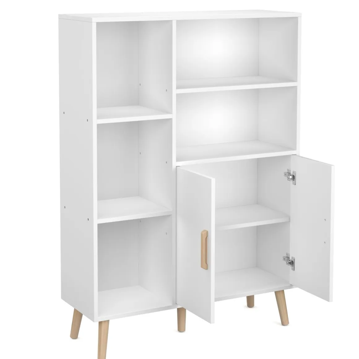 Kommode NORDIC 85 x 30 x 120 cm weiss