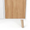 Kommode NORDIC 60 x 30 x 73 cm weiss/natur