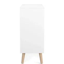 Kommode NORDIC 60 x 30 x 73 cm weiss/natur