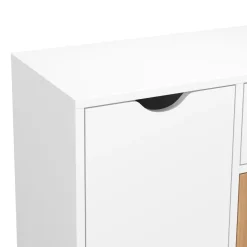 Kommode NORDIC 60 x 30 x 73 cm weiss/natur