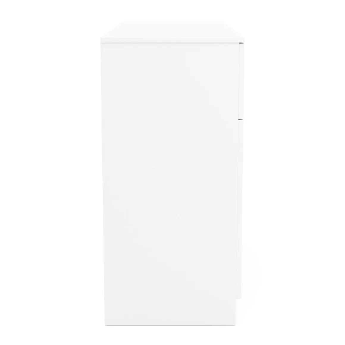 Kommode SENA 2 Schubladen 2 Türen 120 x 84 cm weiss