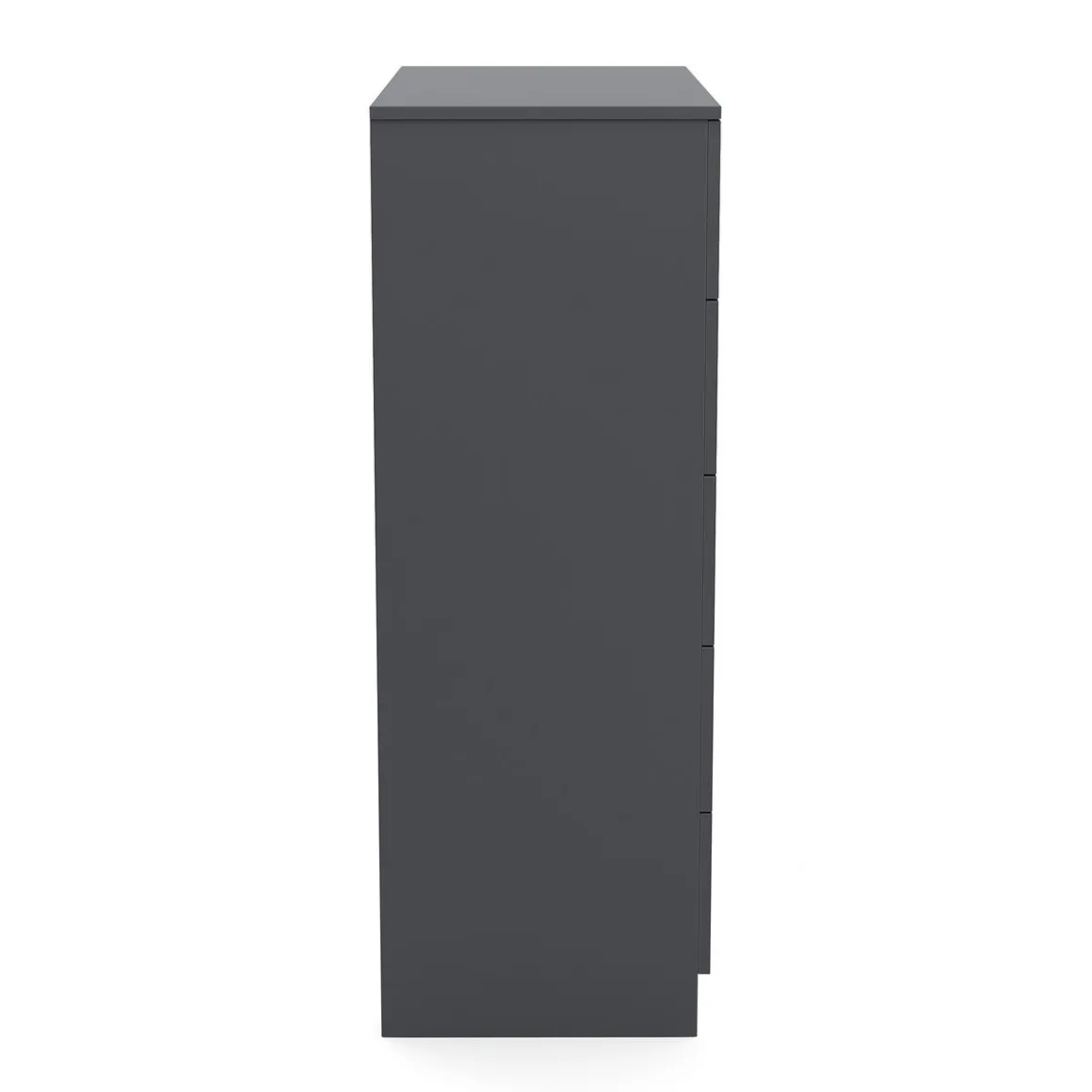 Kommode SENA 6 Schubladen 82 x 113 cm anthrazit